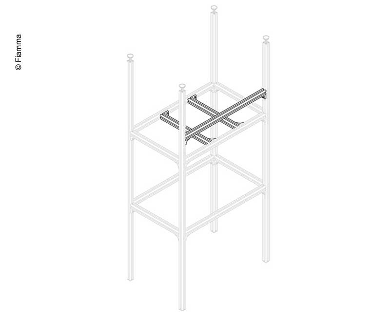 Sistema di supporto per garage Fiamma 441970