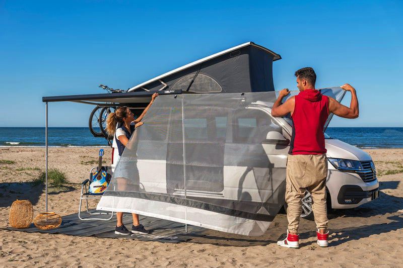 Sun Blocker parte anteriore Sun View XL 550 per FIAMMA F45, C-St larghezza 550 cm 44393