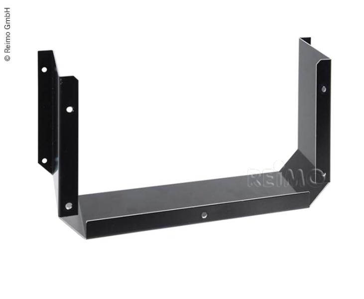Telaio in alluminio per rete portaoggetti, dimensioni B390xH200xT80mm 461940