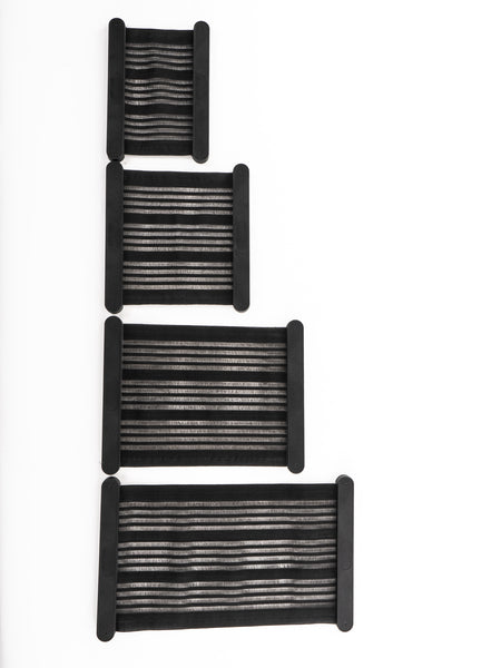 Rete da scaffale S, nero 461945