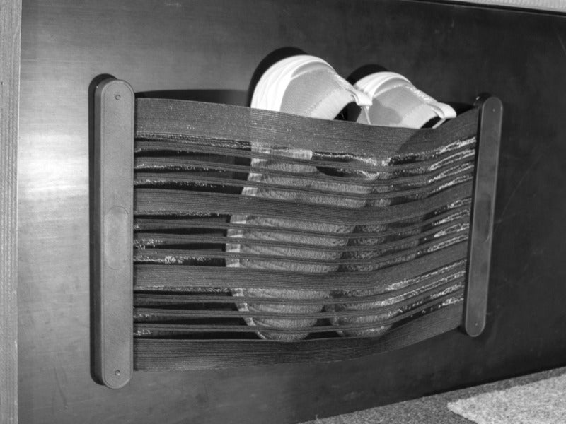 Rete da scaffale L, nero 461947