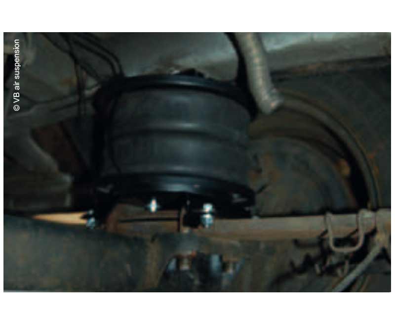 VB-SemiAir Sospensione pneumatica supplementare a 2 circuiti Comfort Set Fiat Ducato 244 46533
