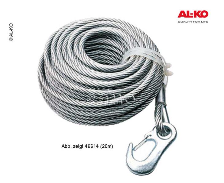 Corda 15m f. Verricello Alko 350kg 46608