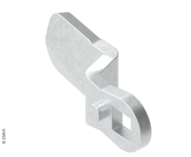 Linguetta per la serratura della porta, altezza. 28mm, lunghezza: 45mm 467385
