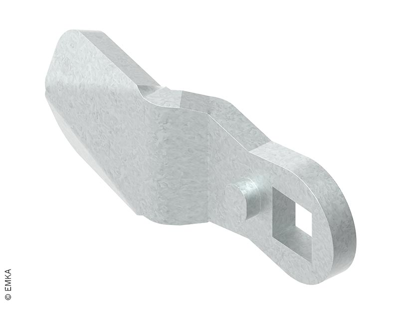 Linguetta per serratura, altezza: 13mm, lunghezza: 45mm 467387