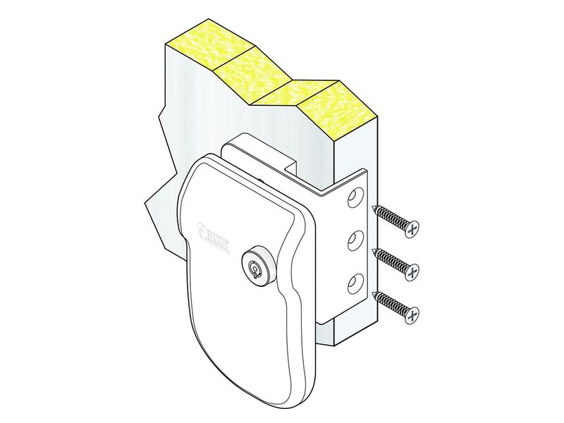 Protezione porta esterna Safe Door 3 pz. bianco 467454