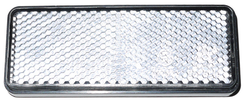 Riflettore rettangolare, trasparente, dimensioni: ca.95*38mm 468612