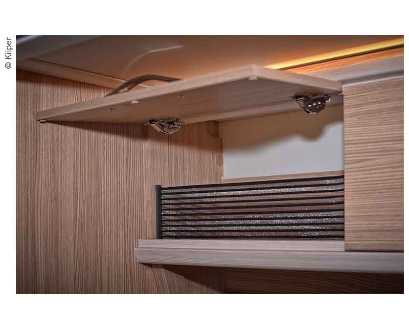 KIIPER-Mini set 4, per installazione 400 mm di larghezza, foderato in nero 47522