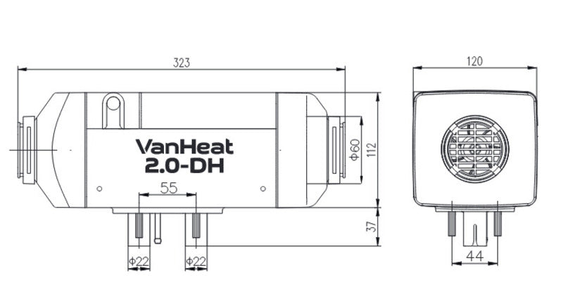 Standheiz.VanHeat 2.0-DH 48182