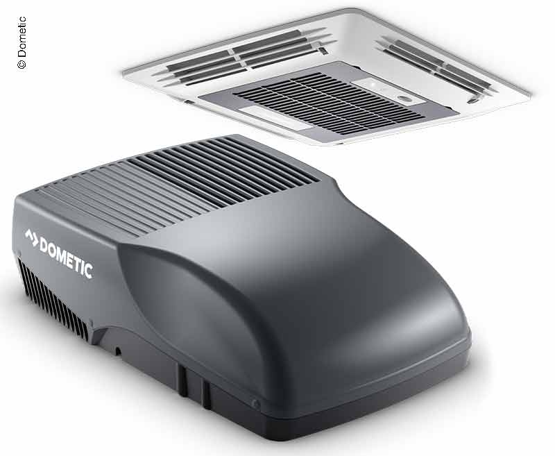 Condizionatore d'aria Dometic Freshjet 2200 incl. unità di distribuzione dell'aria - Grigio 495397