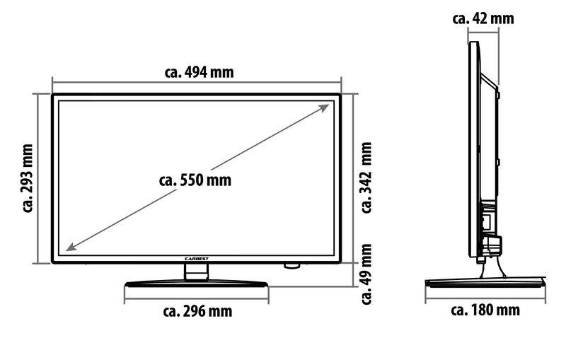 Smart LED TV 21,5" 2.Gen 49900