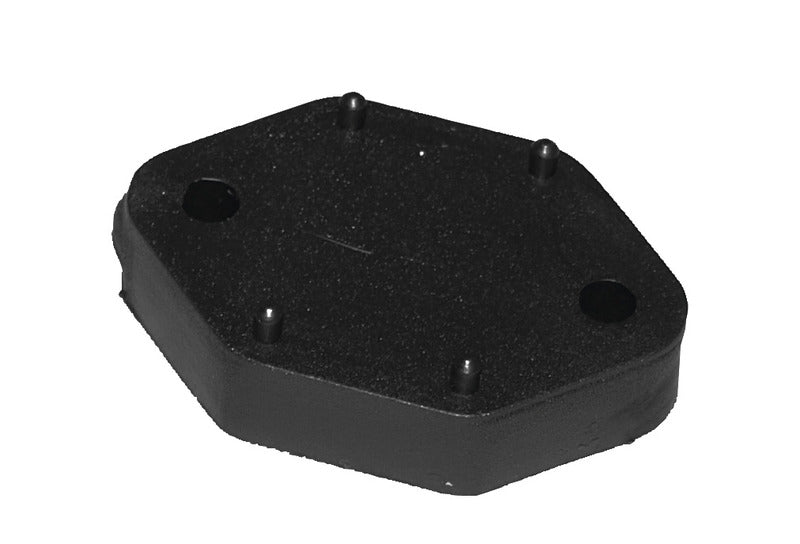Piastra distanziatrice, altezza 10 mm, nero 524505