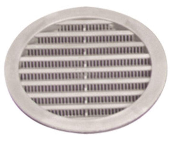 Griglia di ventilazione tonda bianca 53012