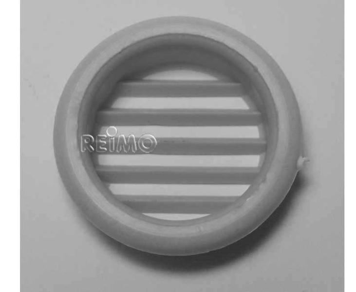 Griglia di ventilazione del mobile 32 mm rotonda (grigio) 53019