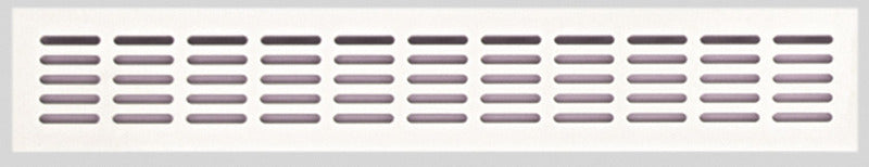 Griglia di ventilazione 400 x 80 mm (bianco) 53021