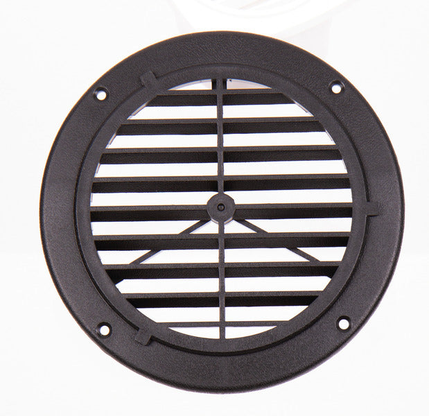 Griglia di ventilazione, bianca, esterna: 164 mm, rotonda 53034