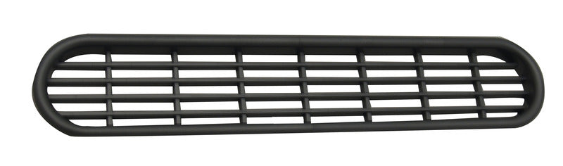 Griglia di ventilazione ovale 205x40, argento 53040