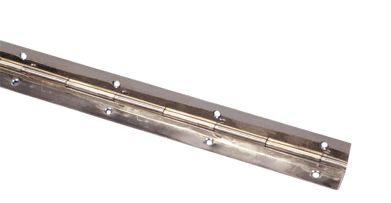 Cerniera per pianoforte, cerniera a barra per piastre da 16 mm, acciaio inox, lu 532051