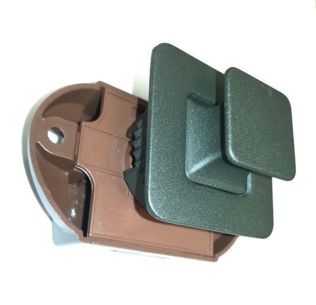 Serratura per mobili a pulsante Push Lock, grigio scuro opaco 532703