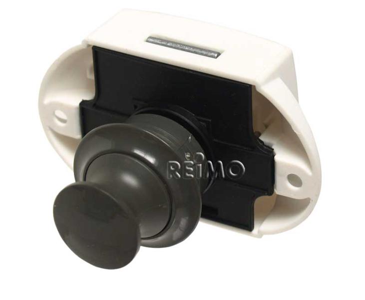 Push Lock - serratura per mobili grigio 53270
