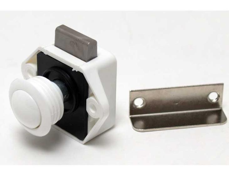 Push Lock Mini - blocco mobili bianco 5327431
