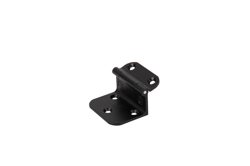 Raccordo angolare per supporto da tavolo, alluminio, anodizzato nero, 55x45mm 53359