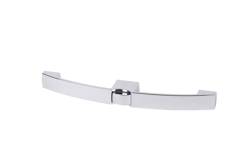 Maniglia per mobili cromo lucido incl. bottone a pressione, plastica 53367