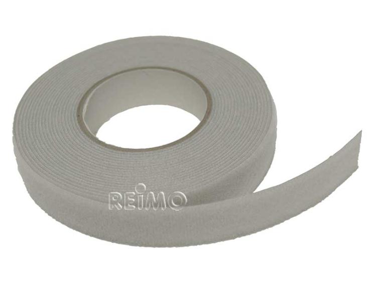 Nastro velcro in pile 10 mm (grigio) 5 m 56334