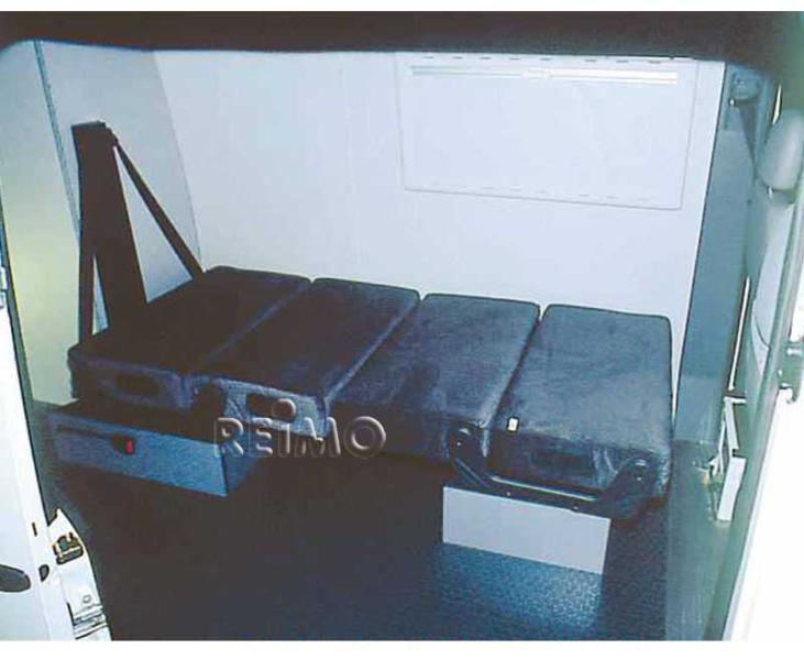 Set completo Divano 502/90cm a destra, copertina a righe grigie 59232