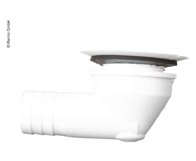Set di scarico acqua con tubo flessibile a 90° 3/4", apertura di scarico 23 mm, 64301