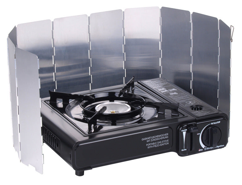 Frangivento pieghevole per fornelli, alluminio, altezza 30 cm 706640