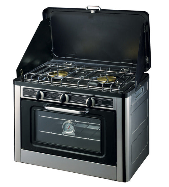 Combinazione fornello/forno a gas portatile - 50 mbar - Per DE, AT e CH 70669