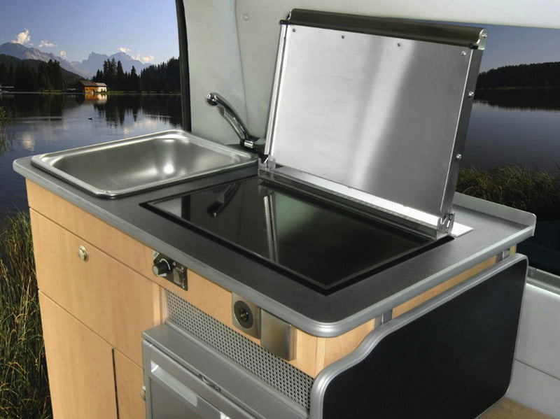 Piano cottura e riscaldatore in vetroceramica Wallas 70719
