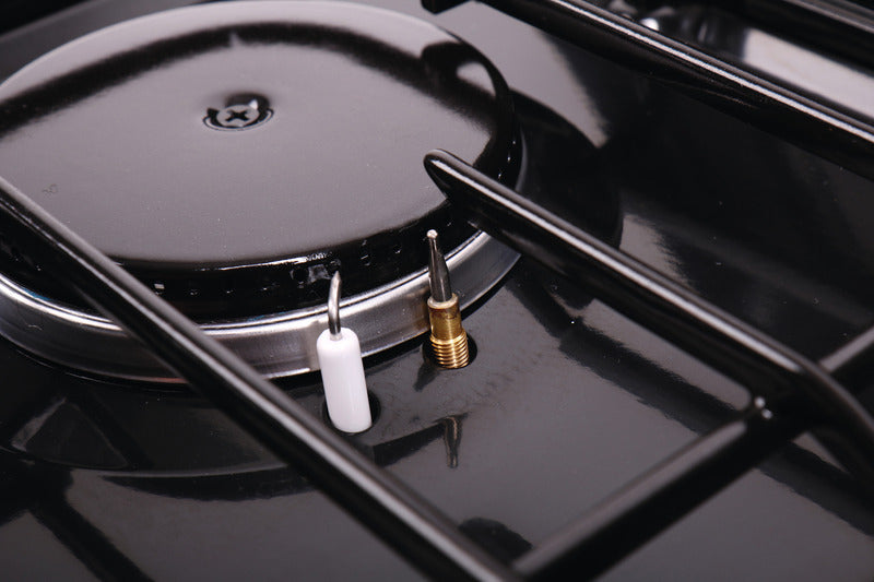 Fornello a gas Mary, a 2 fiamme, 30 mbar, con fusibile di accensione 70792