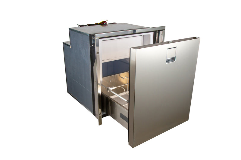 Frigorifero a compressore con cassetto 12/24V in acciaio inox 65 litri 71225