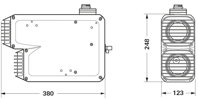 Truma VarioCalore comfort, riscaldamento 12V, potenza 3700W 720306