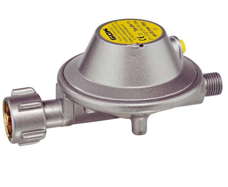 Regolatore di gas 8 mm con manometro, bombola del gas 75307