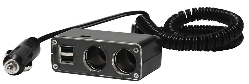 Spina universale doppia 5V, 500mA, cavo da 20cm 81323