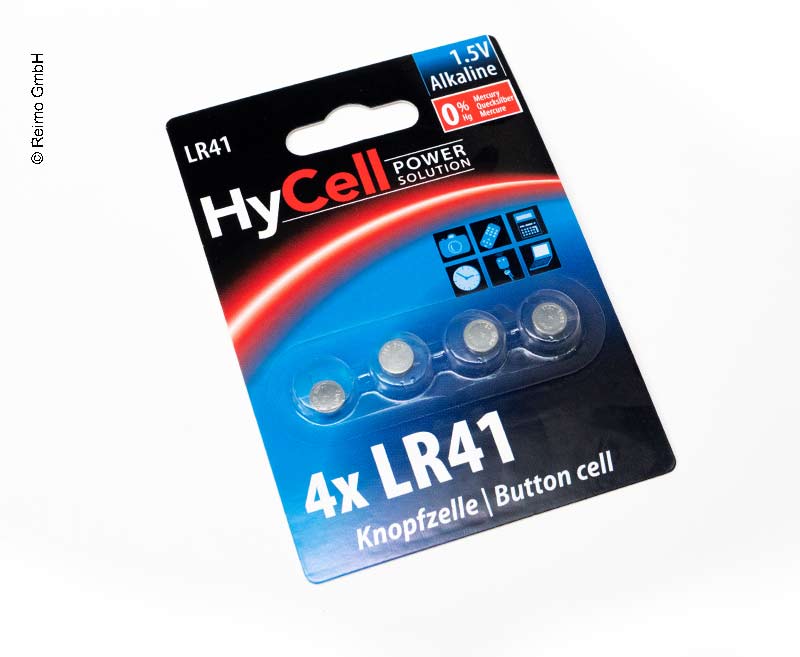 HyCell Knopfzelle AG3 4er 81344