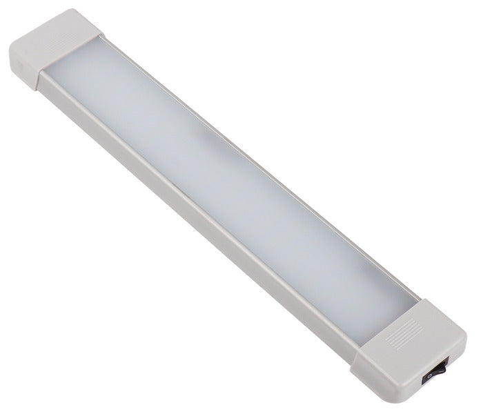 Luce a LED 12V con interruttore on/off, lunghezza: 370 mm, 54 LED, alluminio 83246