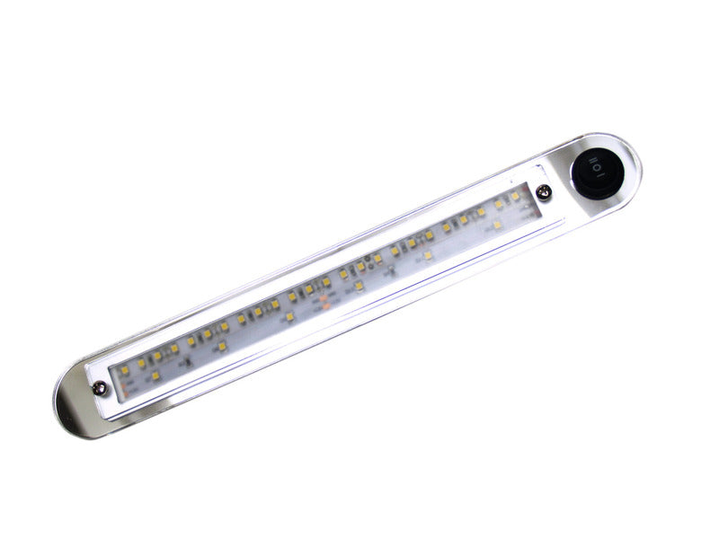 Faretto lineare a LED 12V, 30 LED, 1,3W, interruttore 833831