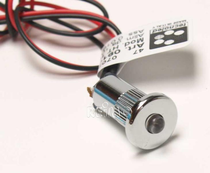 Spot a LED integrato mini, DM 15mm, 0,2W, 0,2W, blu 833871