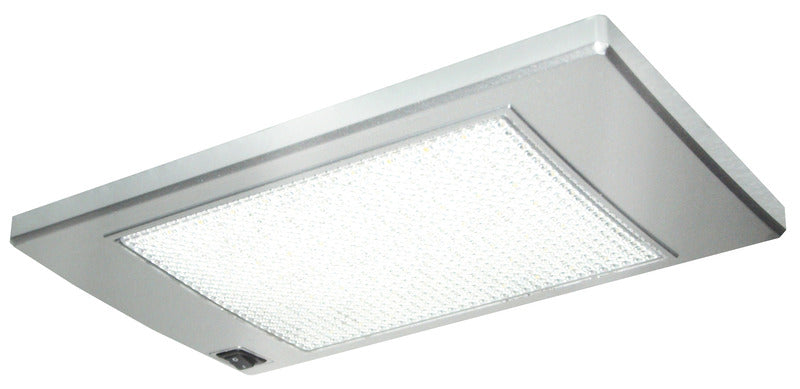 Lampada a LED 12V, SlimLite, color argento, rettangolare 185x110x12mm 835492