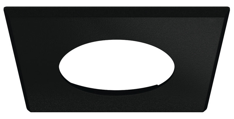 Alloggiamento di installazione quadrato per 83580, nero opaco, 65x65x2,6mm 83583