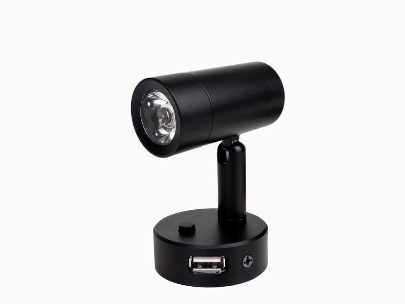 LED-Leseleuchte schwarz 83611