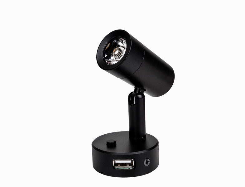 LED-Leseleuchte schwarz 83611