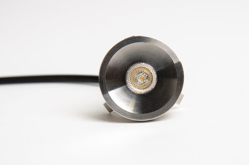 Mini faretto da incasso a LED in acciaio inox 837080