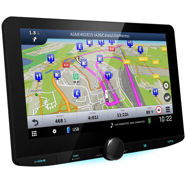 KENWOOD DNR992RVS Navitainer con display HD da 10,1 pollici 850393