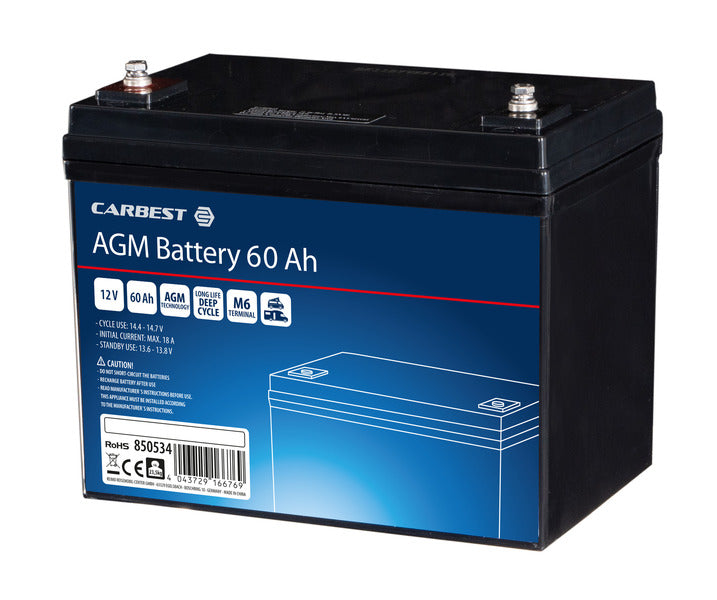 Batteria AGM a ciclo profondo 60Ah 850534