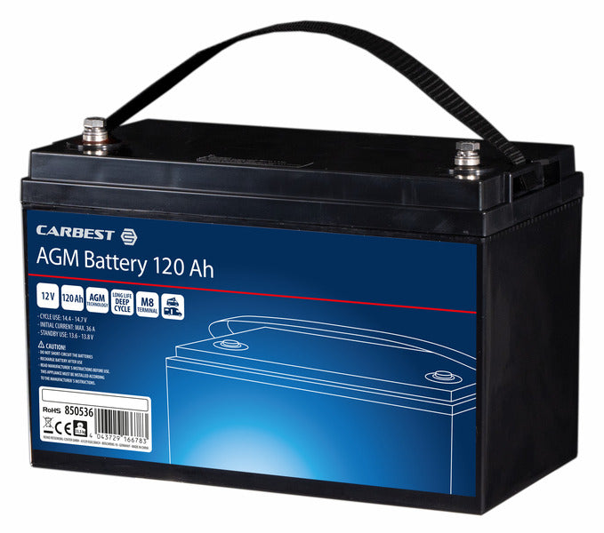 Batteria AGM a ciclo profondo 120Ah 850536